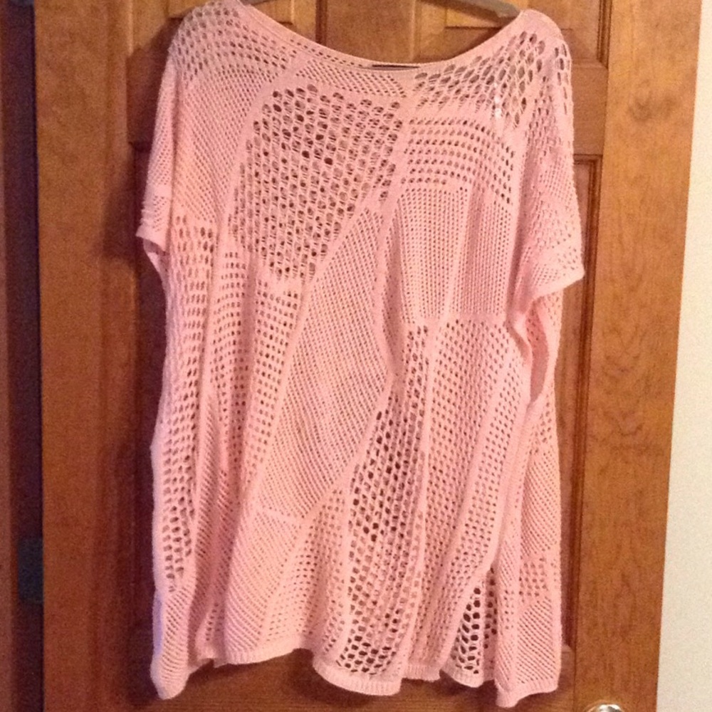 Layering Top 100% Cotton Light Pink